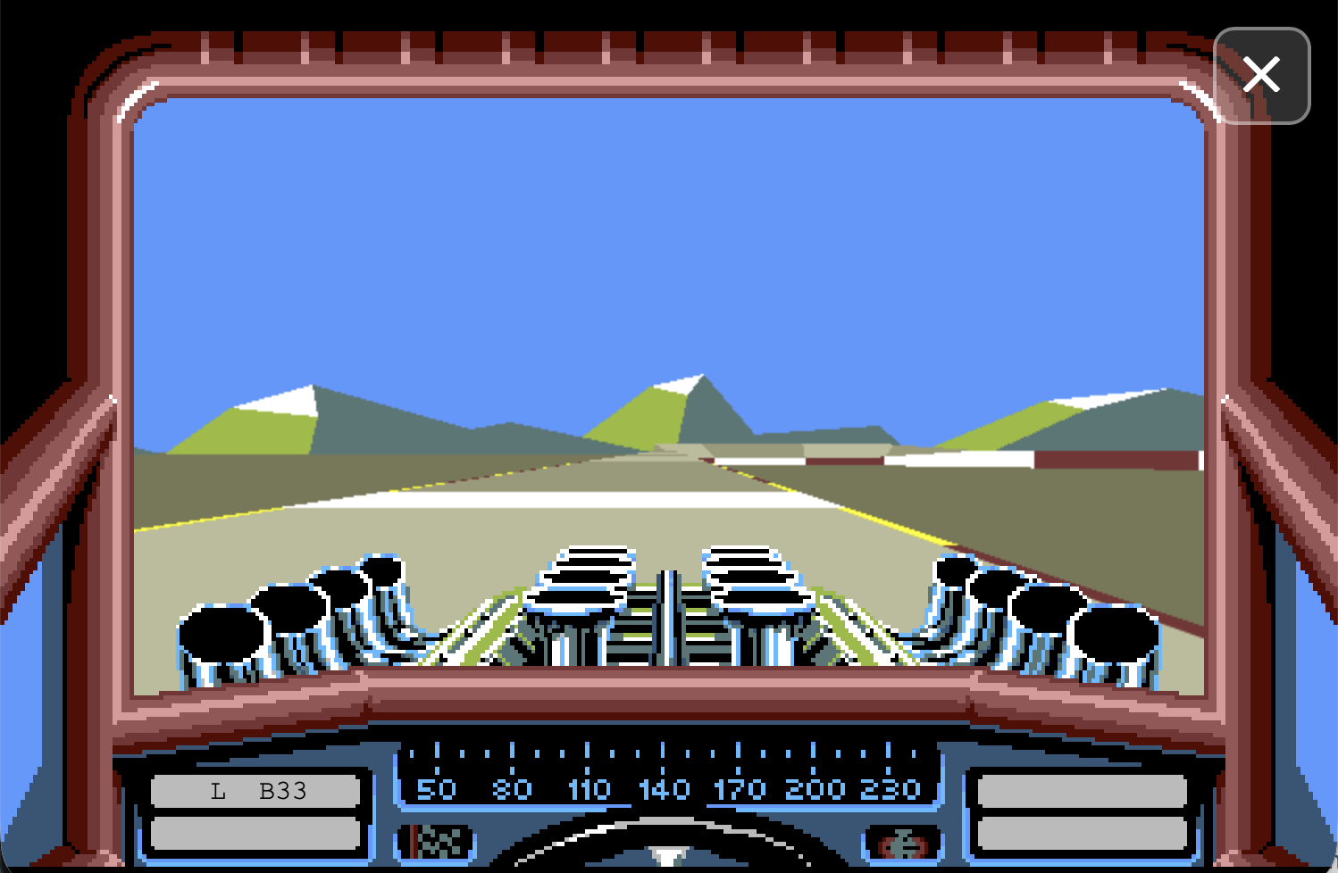 Game experience, now with cockpit!